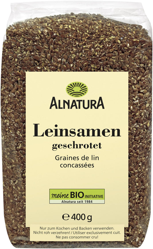 Bio Alnatura Leinsamen geschrotet 400g