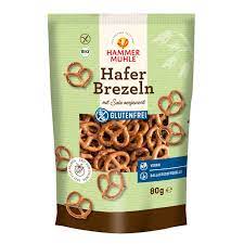 Bio Hammermühle Hafer Brezeln glutenfrei 80g