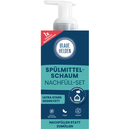 Blaue Helden Spülschaum Starter Set