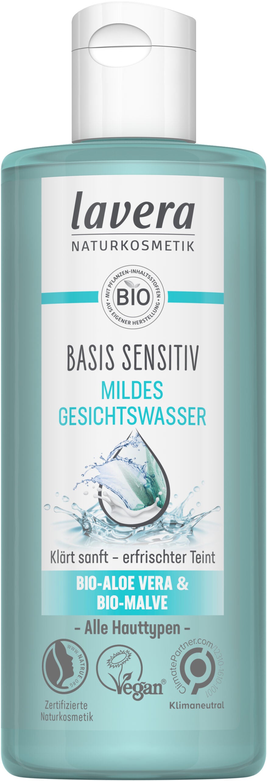 Lavera Basis Sensitiv Mildes Gesichtswasser 200ml