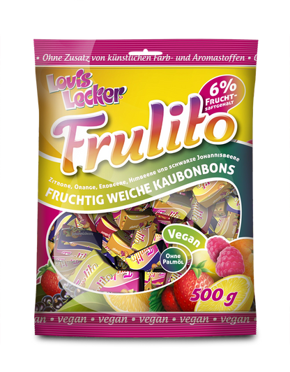 Louis Lecker Kaubonbons extra fruchtig 500g