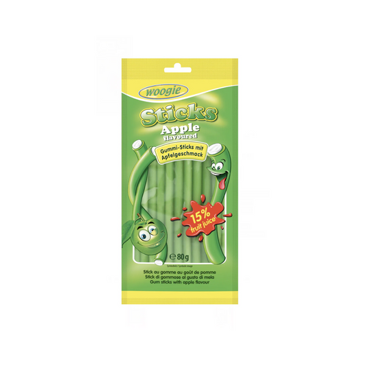 Woogie Apple Sticks mit Füllung 80g
