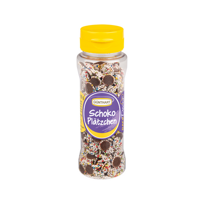 Günthart Schoko-Plätzchen bunt 95g