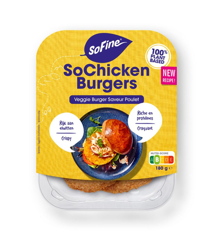 SoFine Chicken Burger 180g