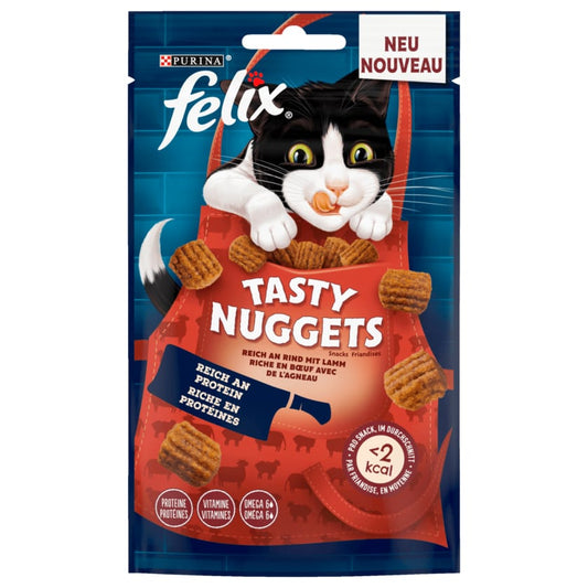 Felix Tasty Nuggets Rind&Lamm 50g