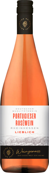 Wein-Genuss Portugieser Rosewein Rheinhessen lieblich QbA 1l