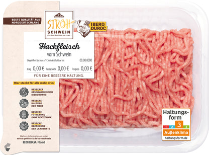 Gutfleisch Strohschwein Schweinehackfleisch 300g