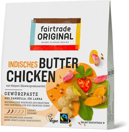Fairtrade Original Butter Chicken Gewürzpaste 75g