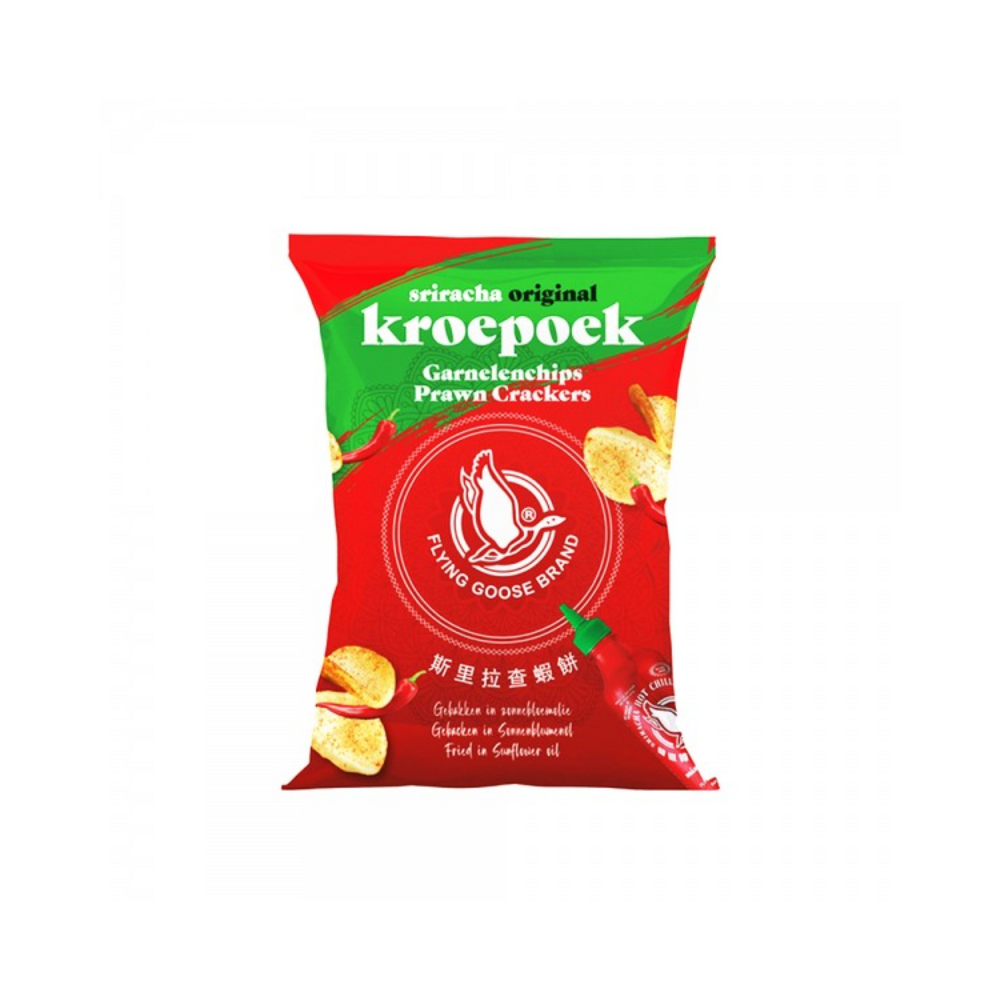 Flying Goose Garnelenchips mit Chili 80g
