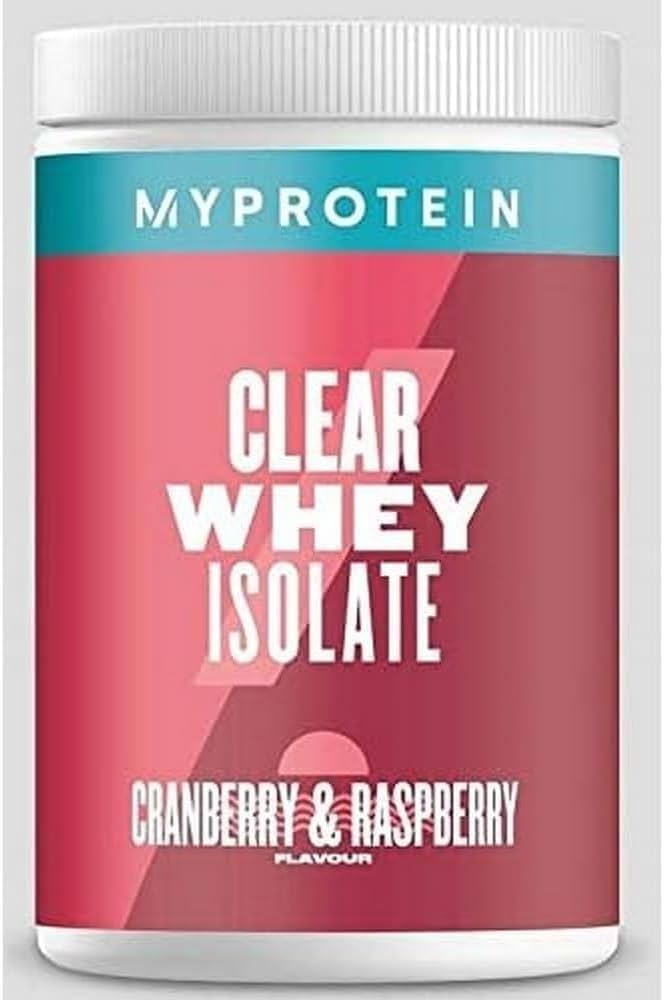 MyProtein Clear Whey Isolate Cranberry Raspberry 488g