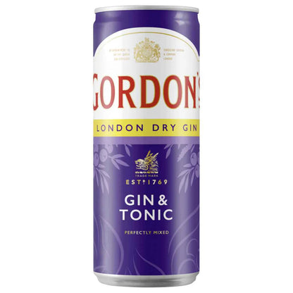 Gordon's London Dry Gin&Tonic 10% 0,25l DPG