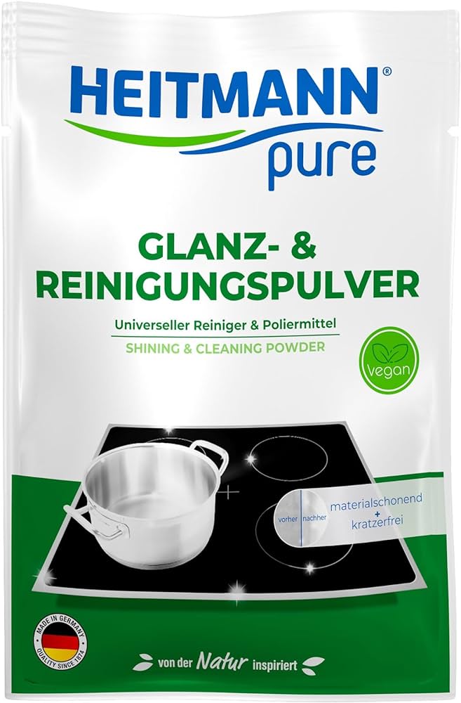 HEITMANN Pure Glanz&Reinigungspulver 30g