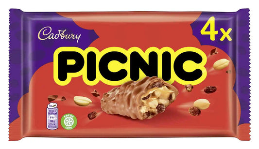Cadbury Picnic Riegel 4x38g