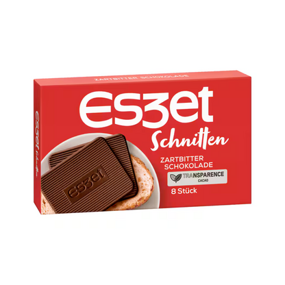 Eszet Schnitten Zartbitter 75g