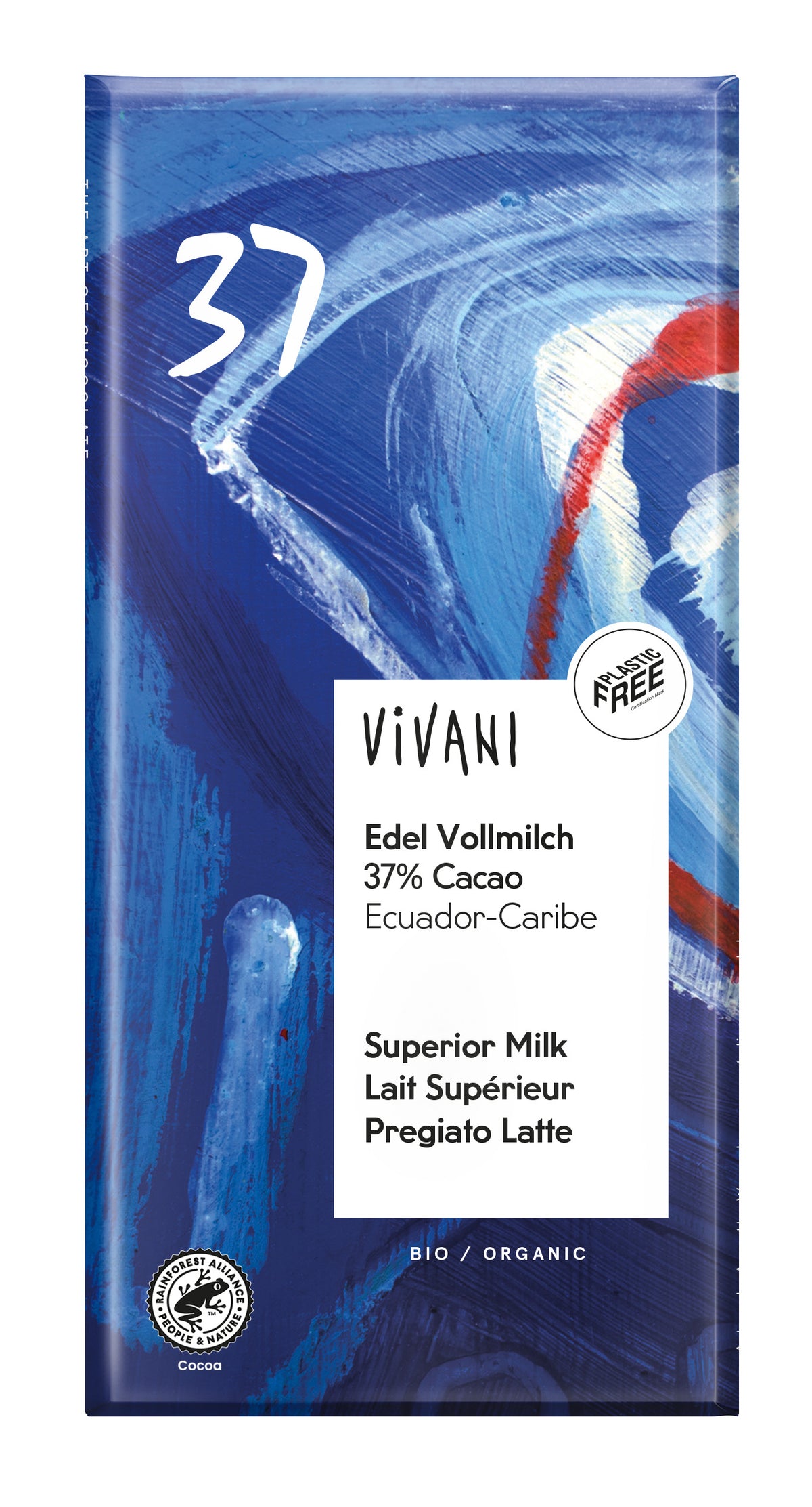 Bio Vivani Edel Vollmilch 100g