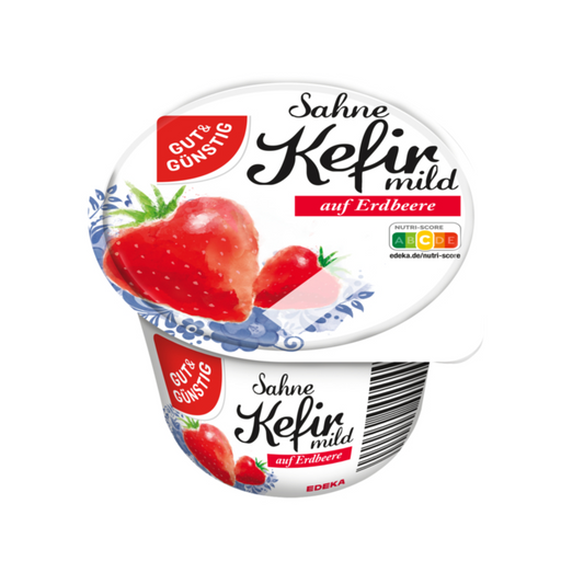 GUT&GÜNSTIG Sahnekefir Erdbeere 250g