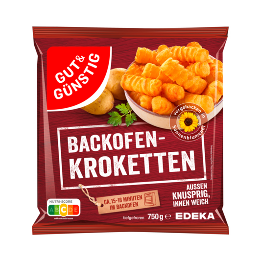 GUT&GÜNSTIG Ofenkroketten 750g