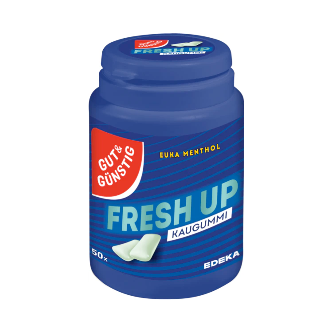 GUT&GÜNSTIG Kaugummi Euka Menthol Dragee 50ST
