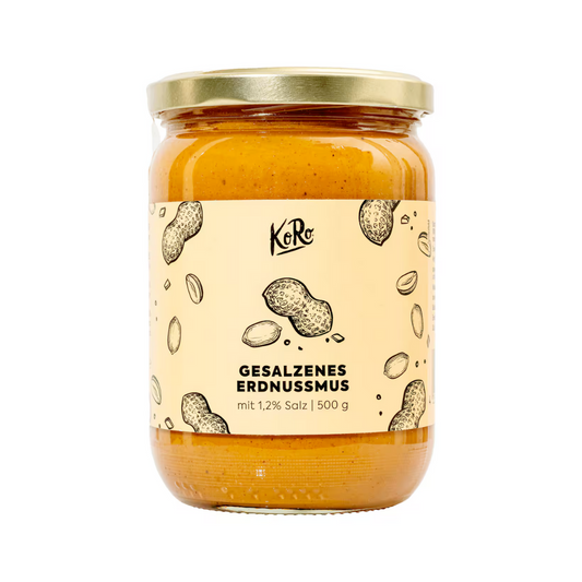 Koro Gesalzenes Erdnussmus 500g