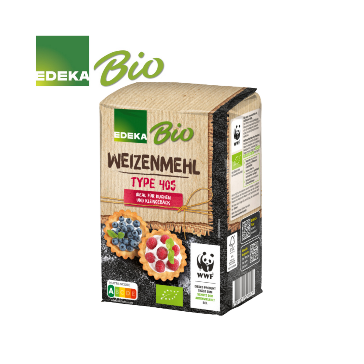 EDEKA Bio Weizenmehl Type 405 1kg
