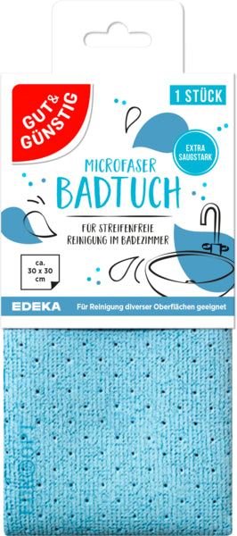 GUT&GÜNSTIG Badtuch Microfaser