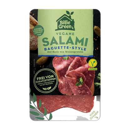Billie Green Vegane Baguette Salami 70g