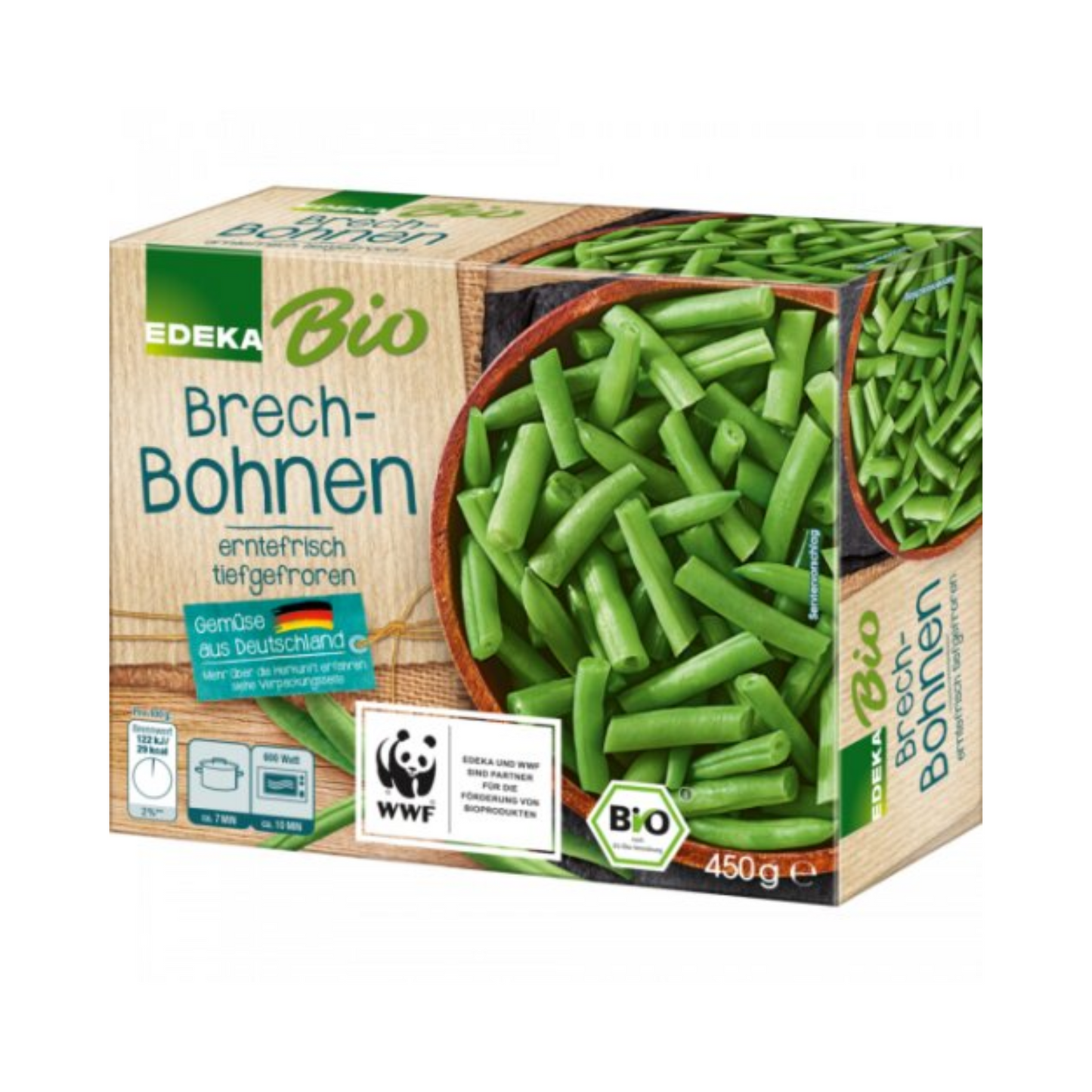 Bio EDEKA Brechbohnen 450g