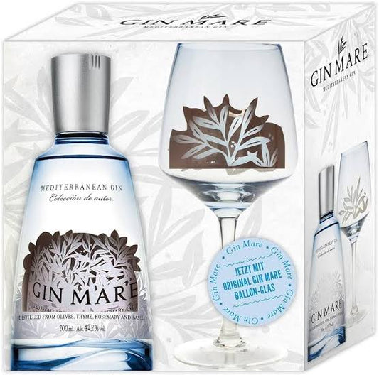 Gin Mare 42,7% 0,7l+Ballonglas