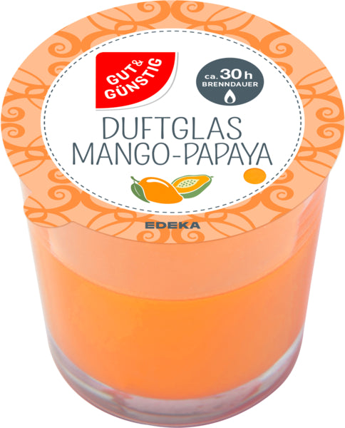 GUT&GÜNSTIG Duftglas Mango/Papaya