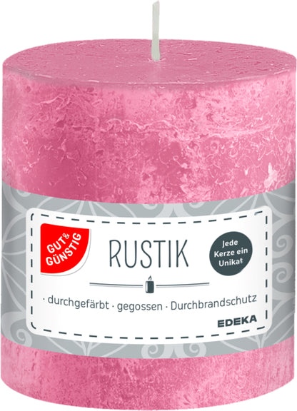 GUT&GÜNSTIG Rustikstumpe altrosa 8x7cm