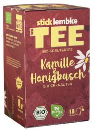 Bio Stick&Lembke Kräutertee Kamille&Honigbusch 18ST 36g