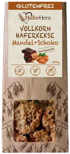HaferHerz Glutenfrei Mandel Schoko 150g