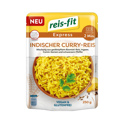 Reis-fit Indischer Curry-Reis 250g