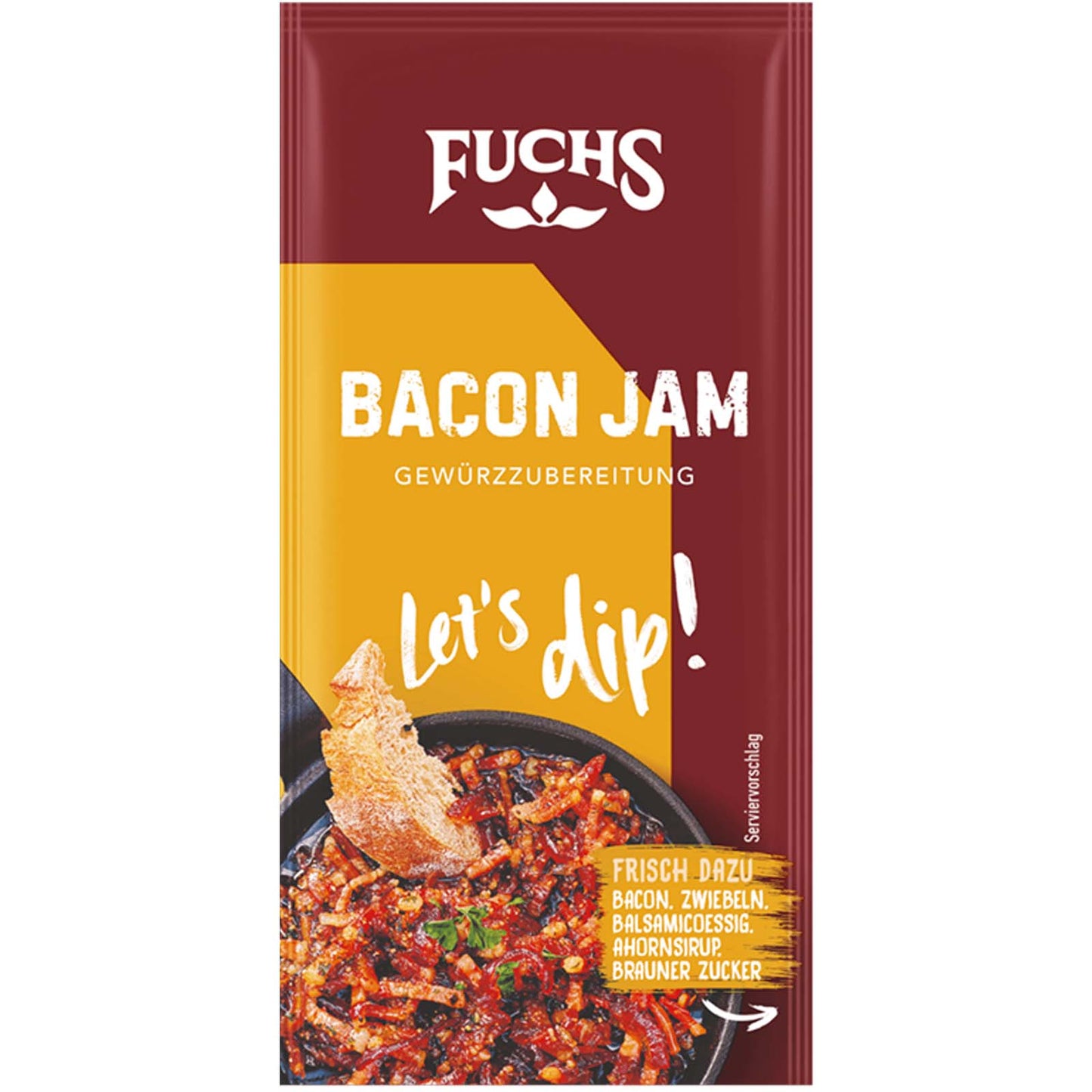 Fuchs Let's dip! Bacon Jam 12g