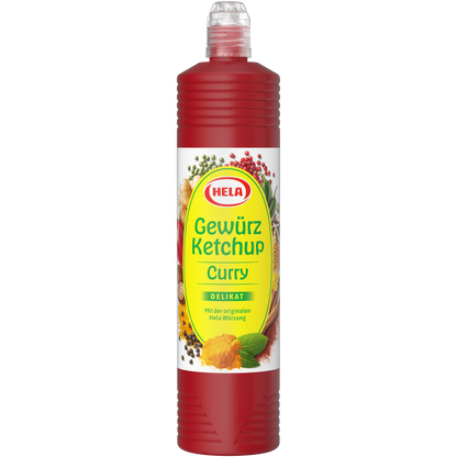 Hela Gewürz Ketchup Curry delikat 800ml