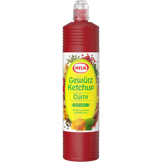 Hela Gewürz Ketchup Curry delikat 800ml