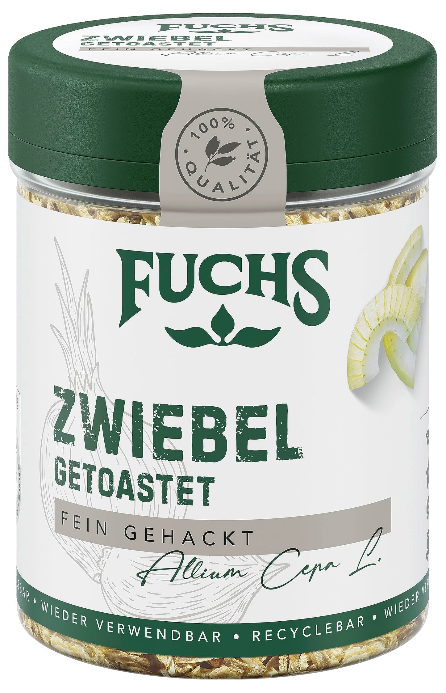 Fuchs Zwiebel getoastet gehackt 55g