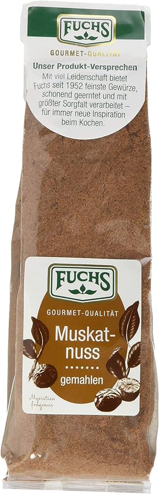 Fuchs Muskatnuss gemahlen 50g