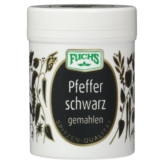 Fuchs Pfeffer schwarz gemahlen 60g