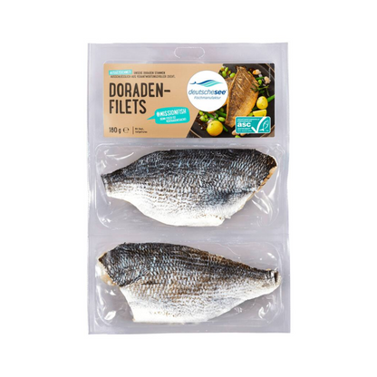 ASC Deutsche See Doradenfilet mit Haut 180g