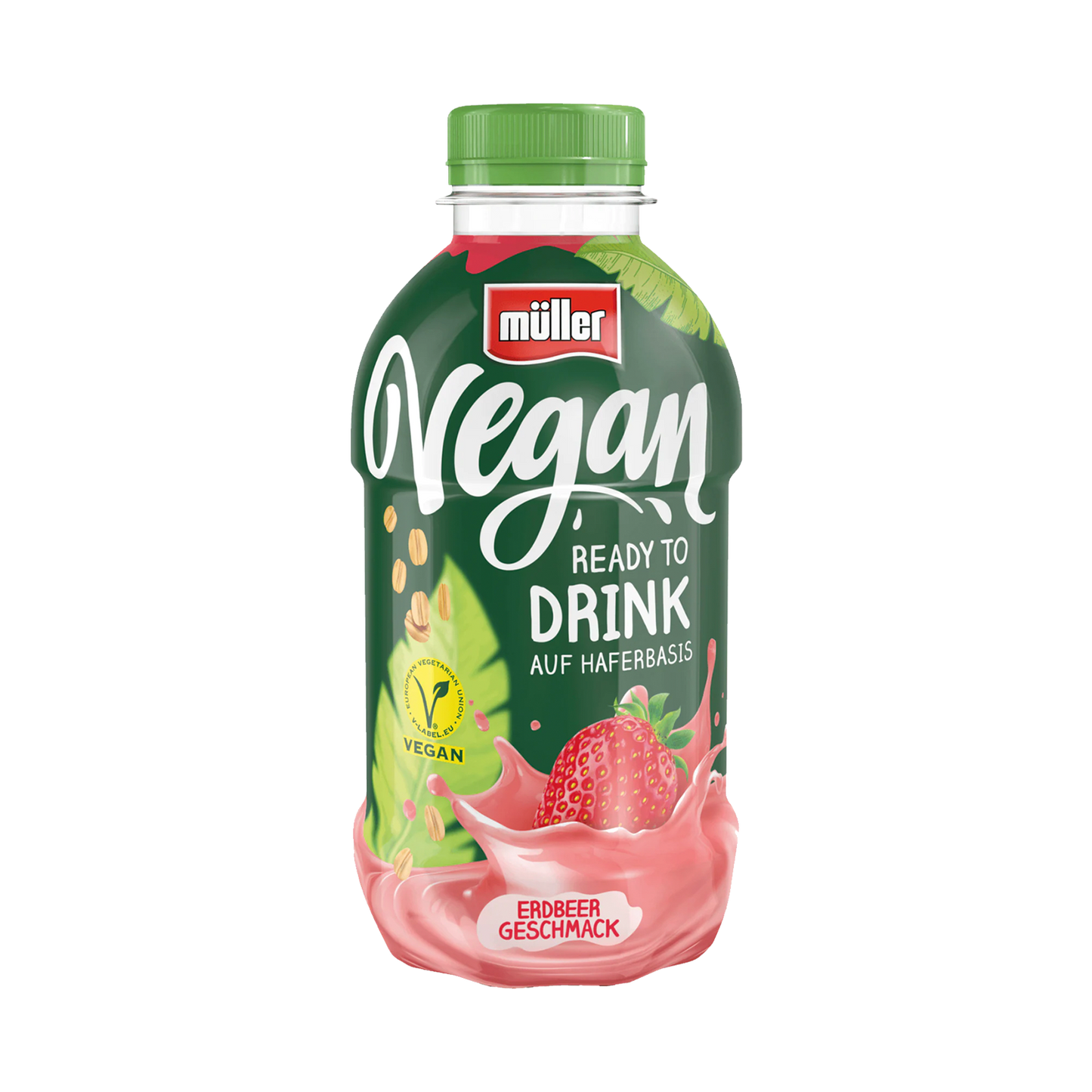 Müllerdrink Vegan Erdbeere auf Haferbasis 400ml DPG