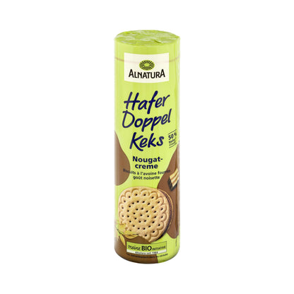 Bio Alnatura Hafer Doppelkeks Nougat 330g