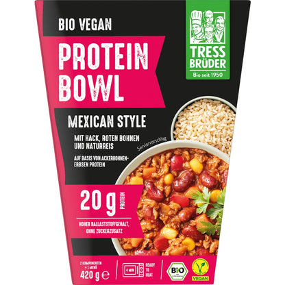 Bio Tressbrüder Protein Bowl Mexican Style 420g