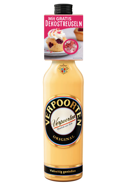 Verpoorten Eierlikör 20% 0,7l+Schotglas