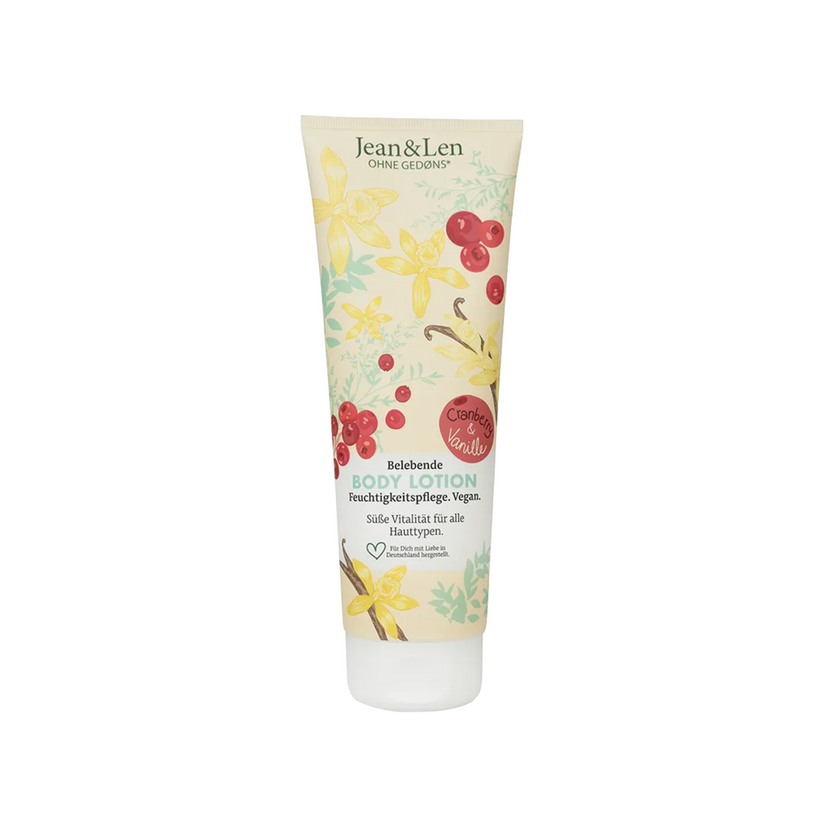 Jean&Len Bodylotion Cranberry/Vanilla 250ml
