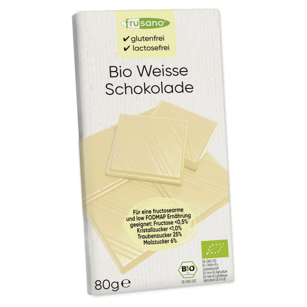 Bio Frusano Weiße Schokolade 80g