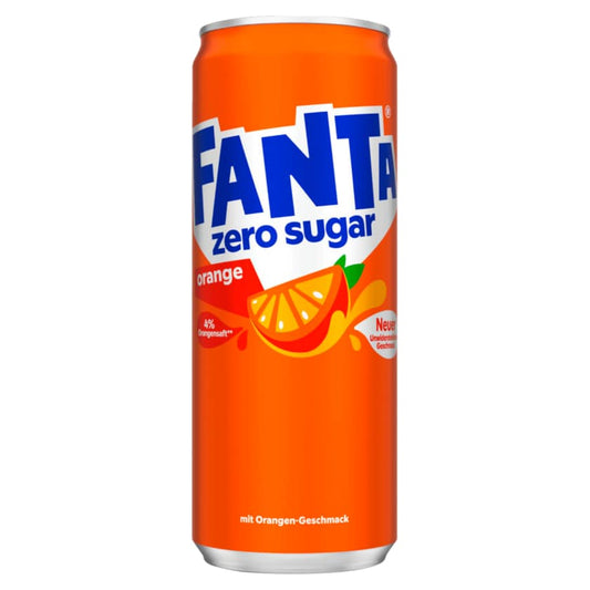 Fanta Zero Sugar Orange 0,33l DPG