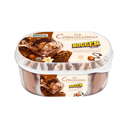Langnese Cremissimo Nogger Choc Eis 825ml
