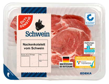 GUT&GÜNSTIG Nackenkotelett 700g QS