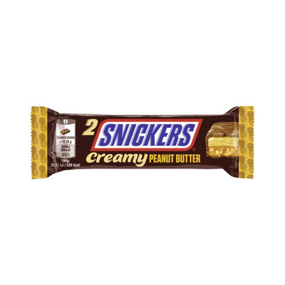 Snickers Duo Creamy Peanut Butter 2x18,25g